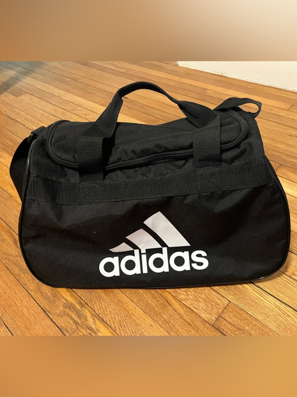 Adidas Black Duffel Bag
